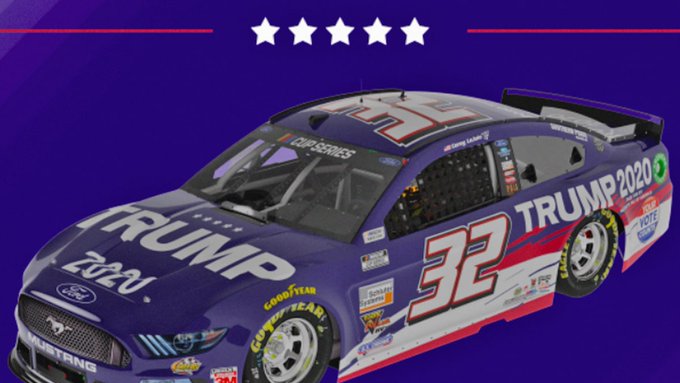 NASCAR’s Corey LaJoie Debuting ‘Trump 2020’ Car At Brickyard 400