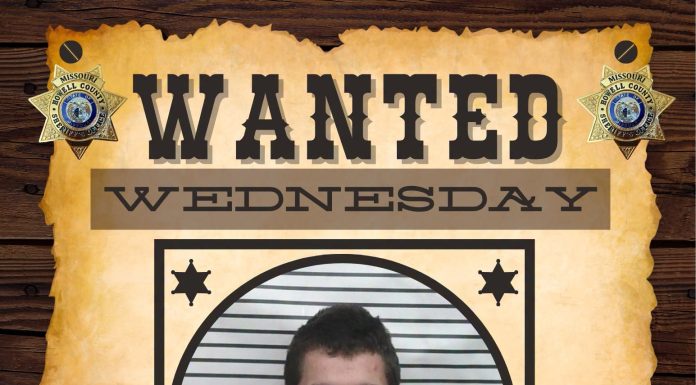 Wanted Wednesday From the Howell County Sheriff’s Department