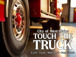 Touch the Truck in West Plains Tomorrow July 8th